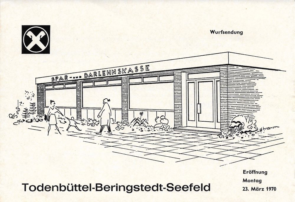 1970 das neue Gebäude der Spar und Darlehenskasse Saar 54 für website