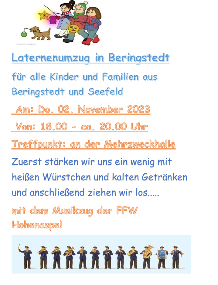 2023 11 02 Laternenumzug in Beringstedt