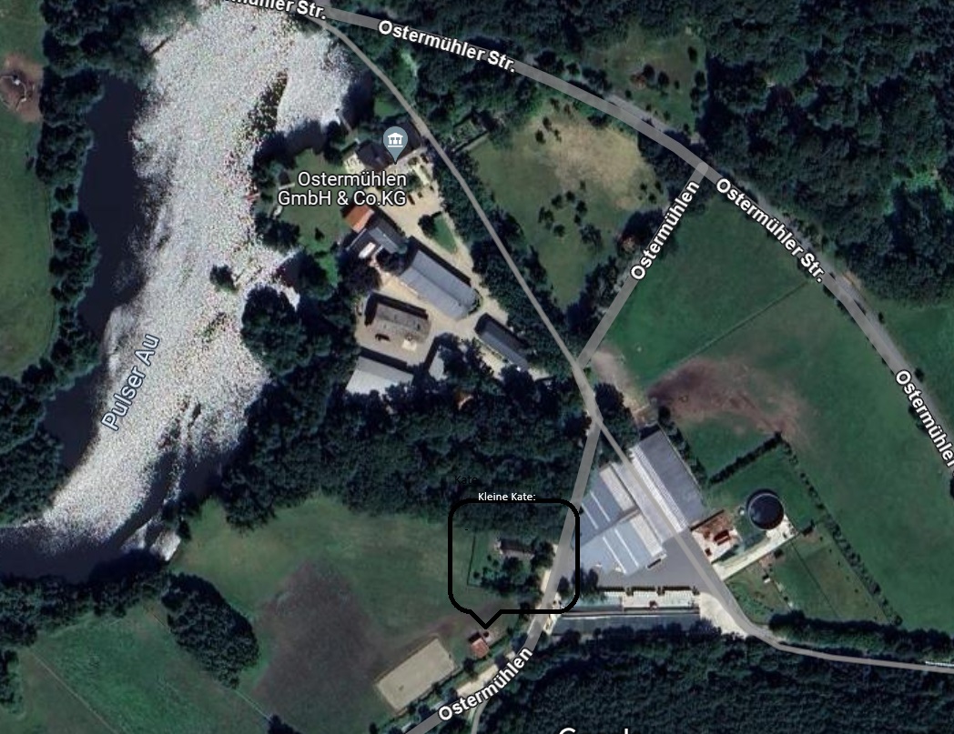 kleine Kate auf dem Hof Ostermühlen google maps 2023
