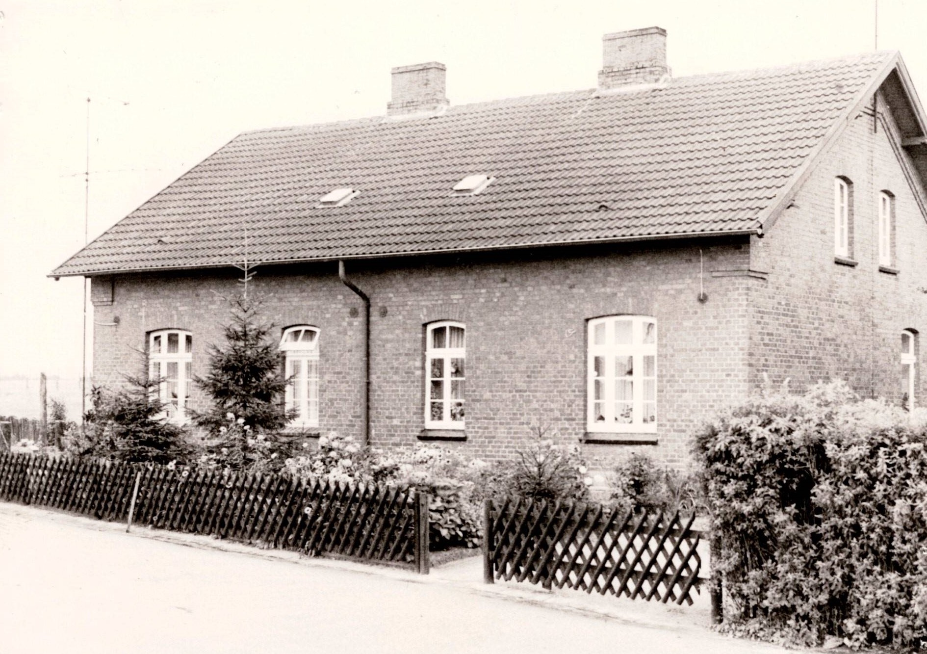 Haus Peter Voß Am Bahnhof 1975