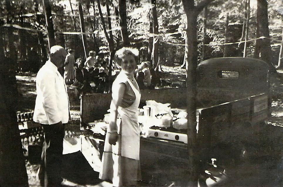 Pfingsten 1953 Sängerfest im Ellerrehm