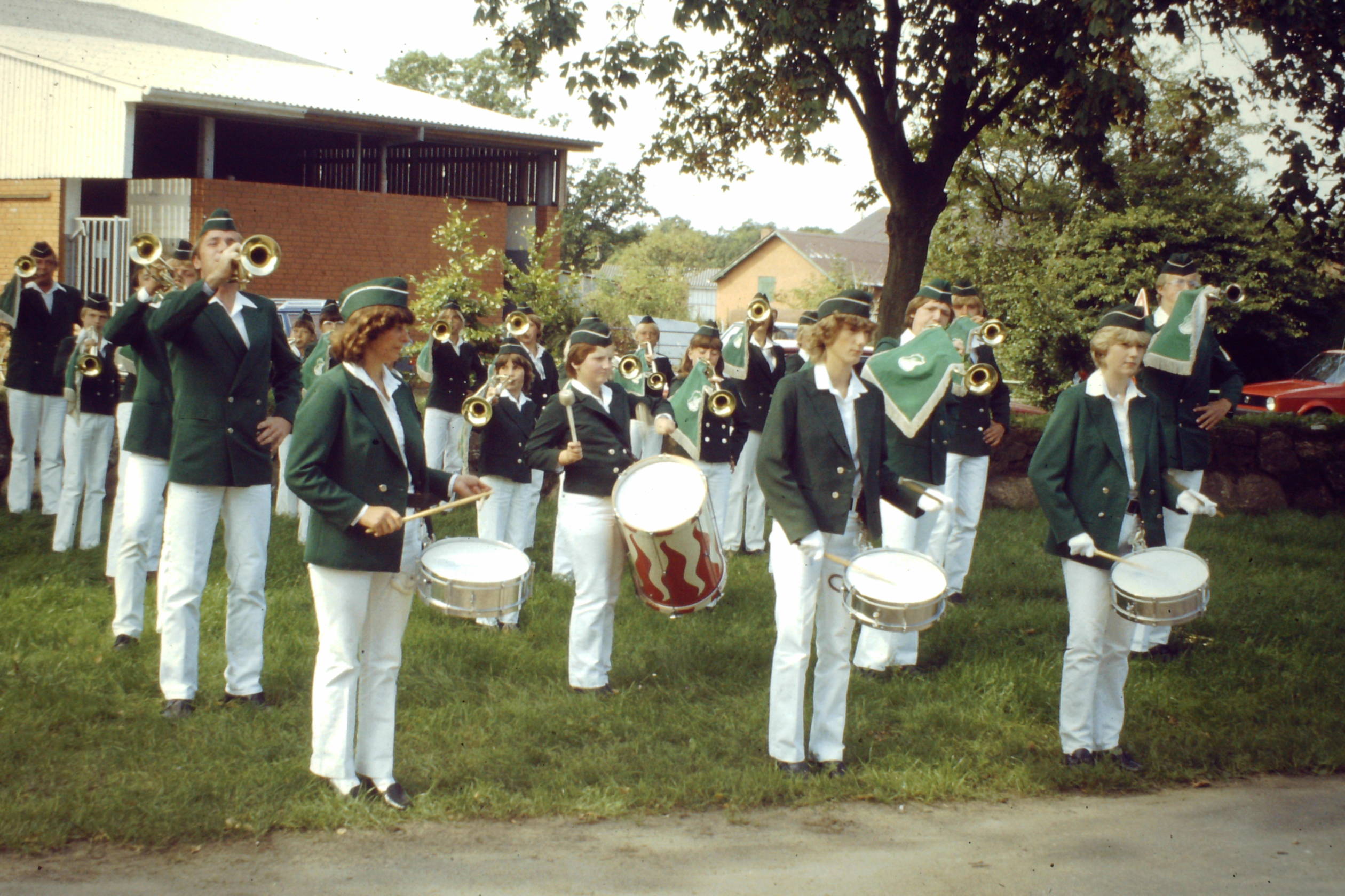 Straßenfest 1982 Fanfarenzug Tb